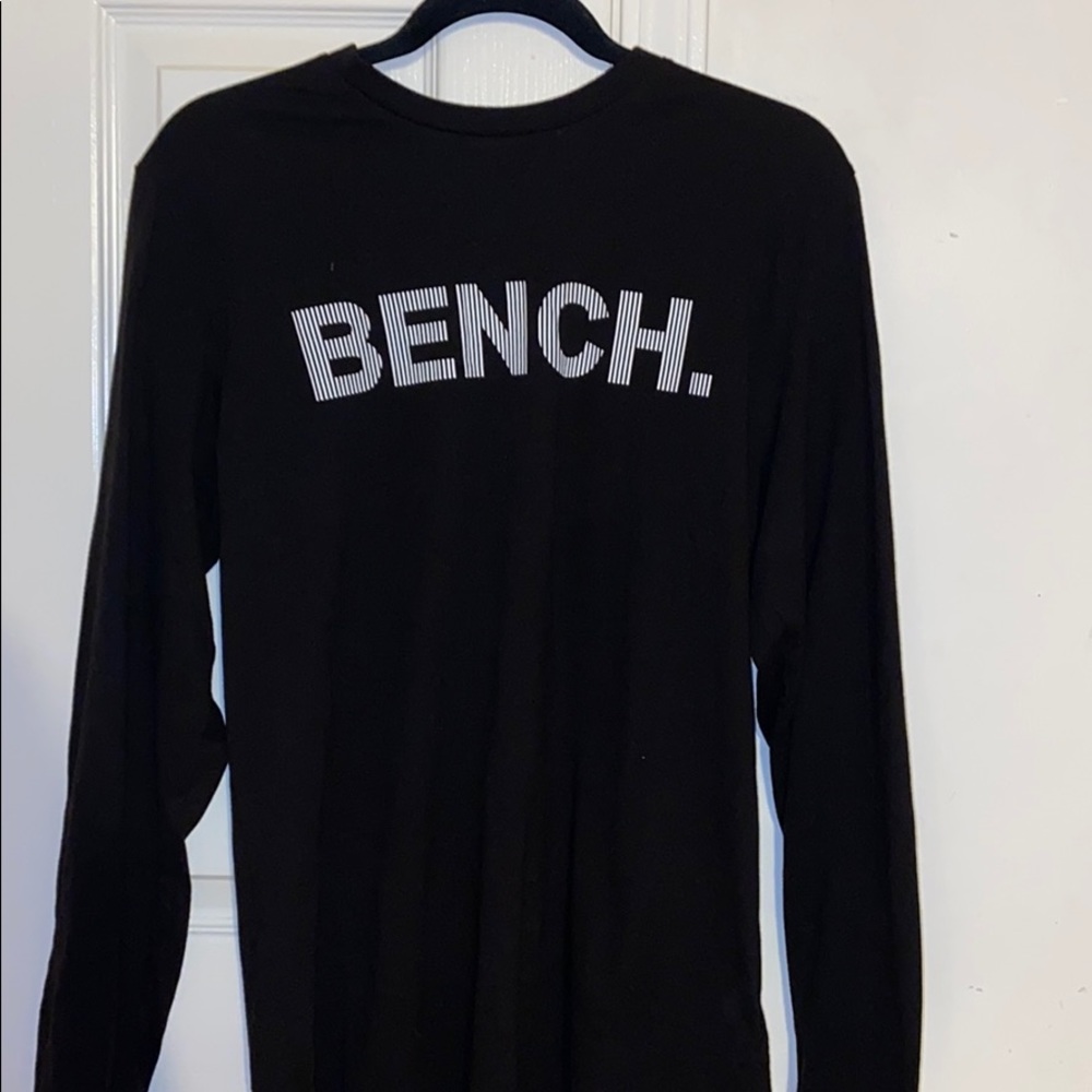 New Bench long sleeve pull over logo cotton shirt